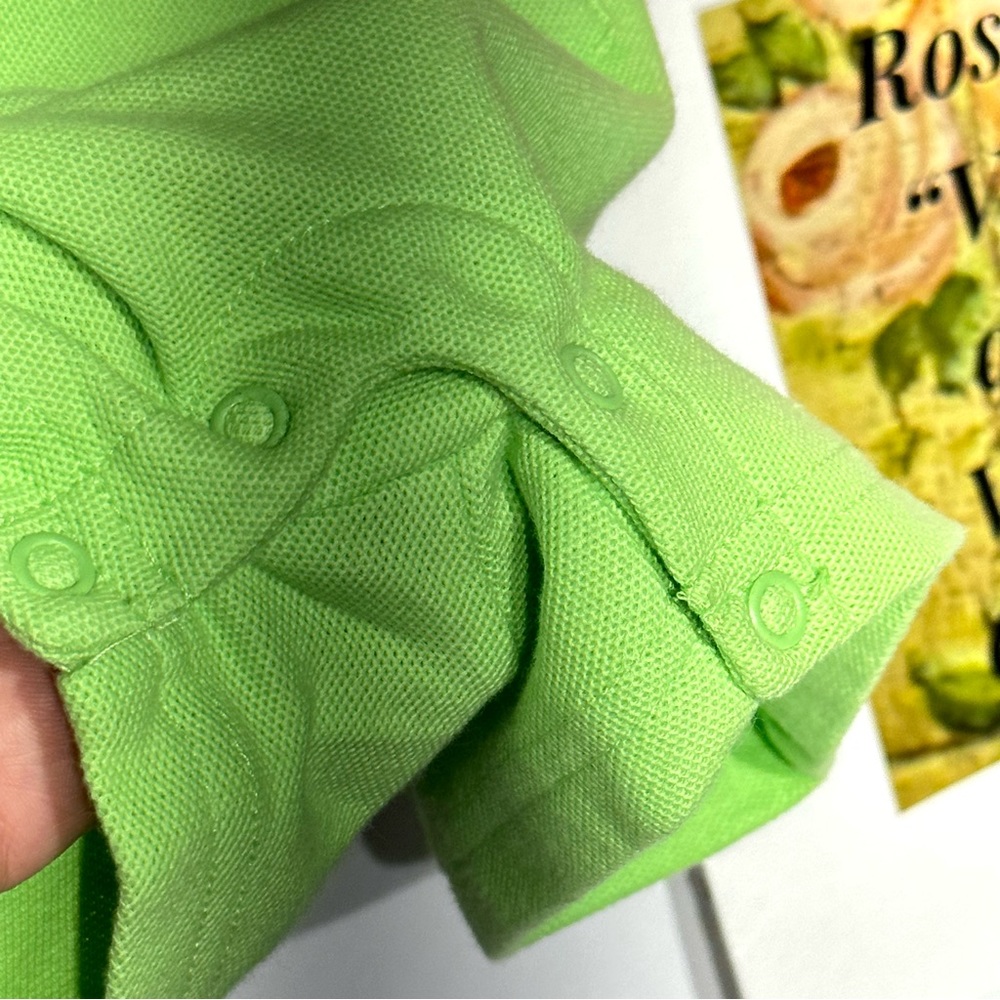 Talbots Kids NWT Green Turtle Sleeveless Jumper 6M - Picture 10 of 11